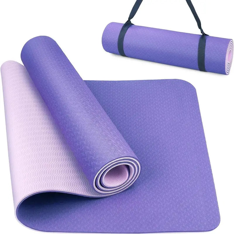 Non-Slip Yoga Mat, 72" x 24" x 1/3"