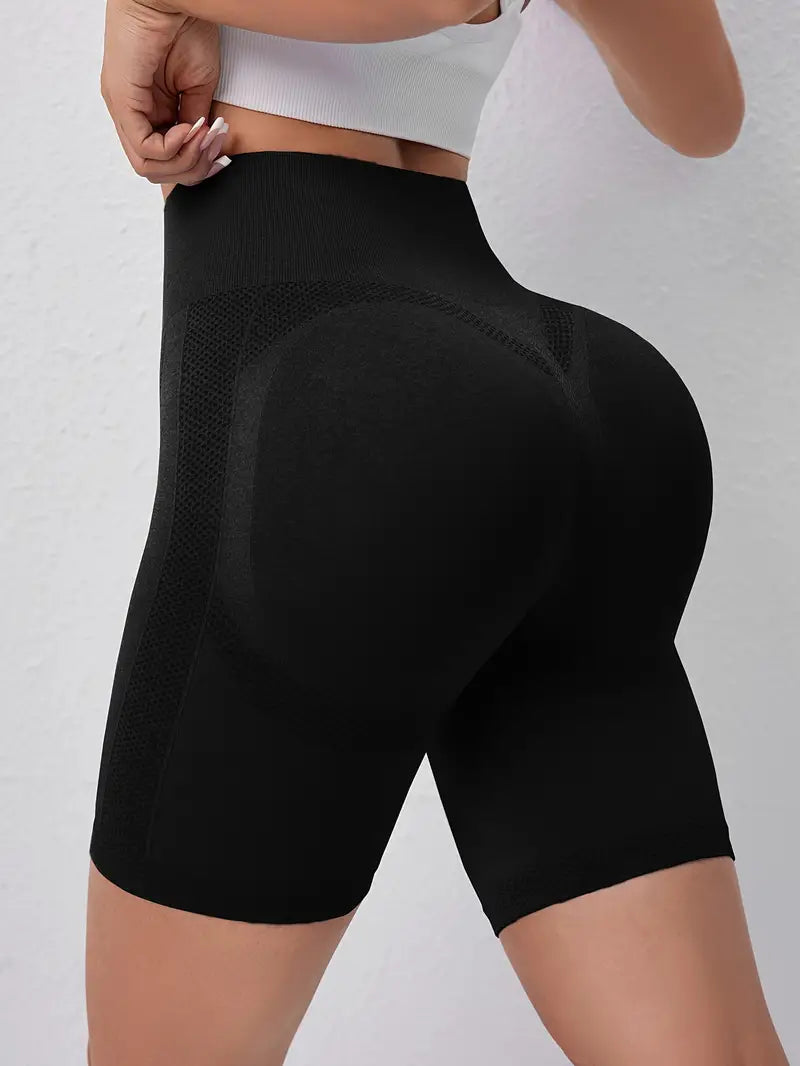 High-Waisted Yoga Shorts