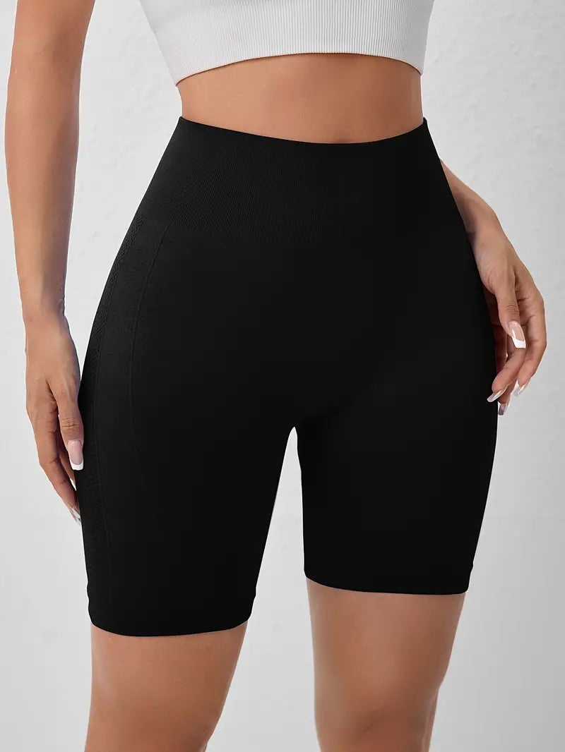 High-Waisted Yoga Shorts